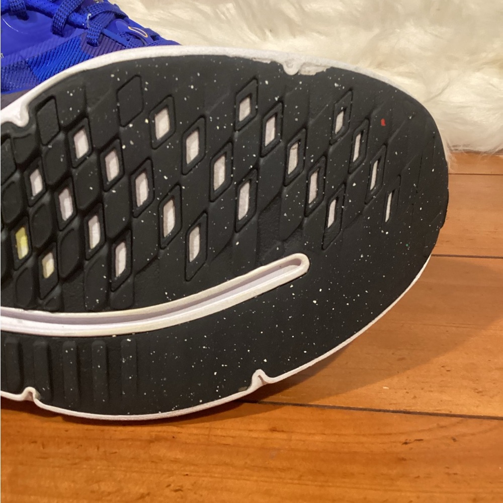 Nike Downshifter 12 Mens Running Shoe Blue Yellow DD9293-400 Size 9 - Picture 11 of 14